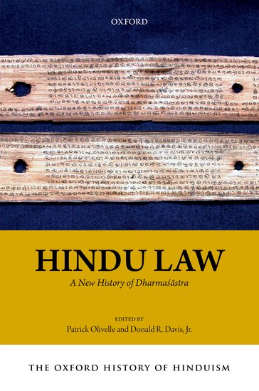 Hindu Law - a new history of Dharmaśāstra